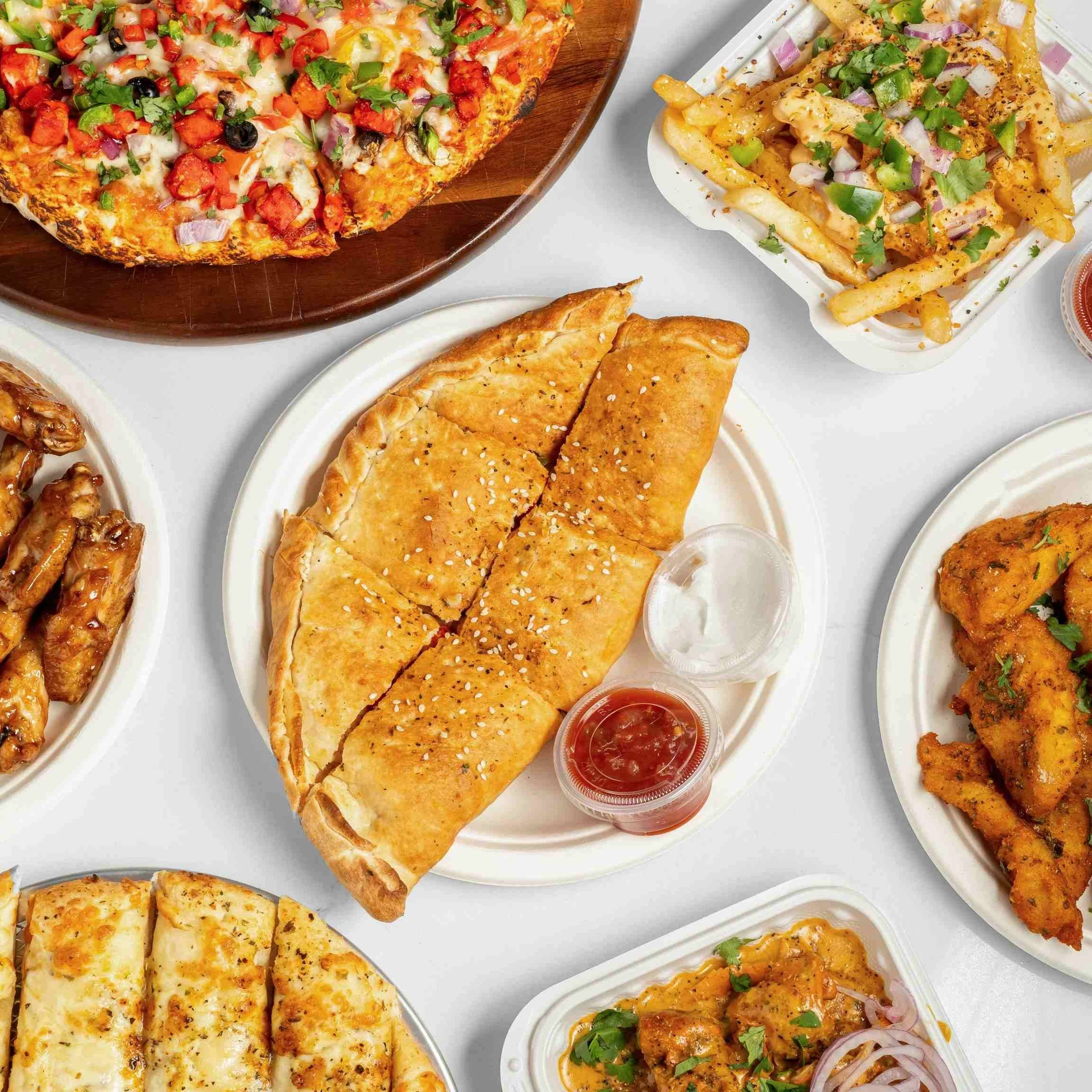 Calzone Corner Takeout & Tiffin Service kitchen at 10980 38 Street NE in North East Calgary
